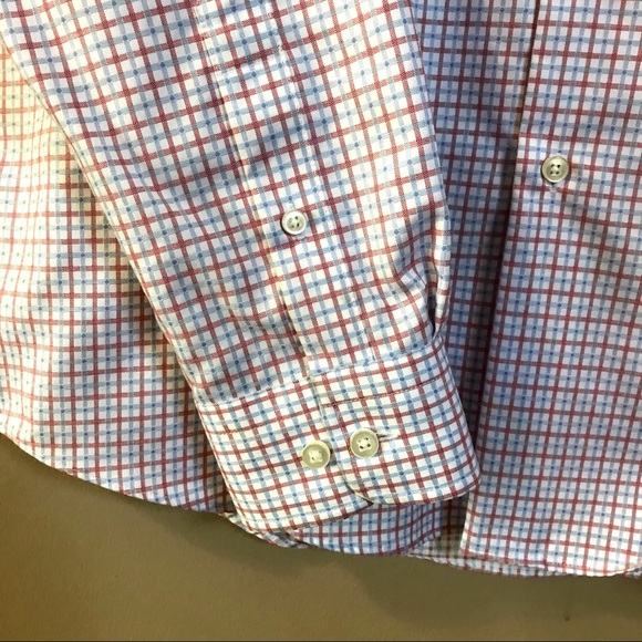 Egara Non Iron Button Down square plaid - Picture 5 of 7